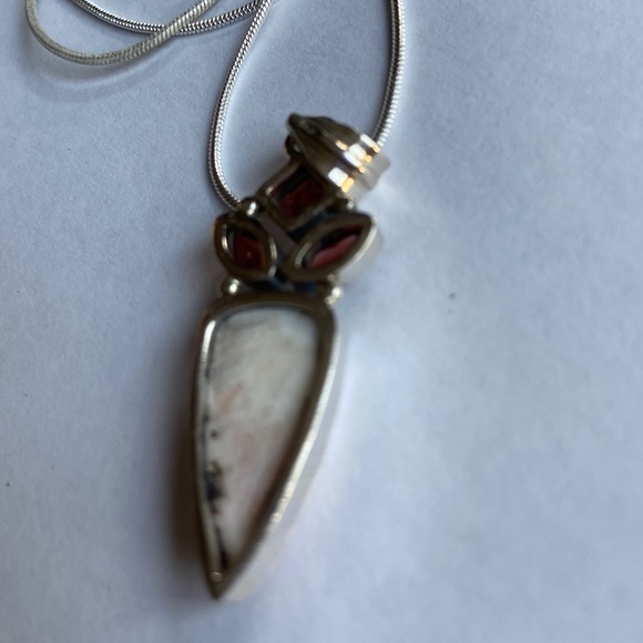 White Copper Turq & India Scolecite Set - Picture 6 of 9